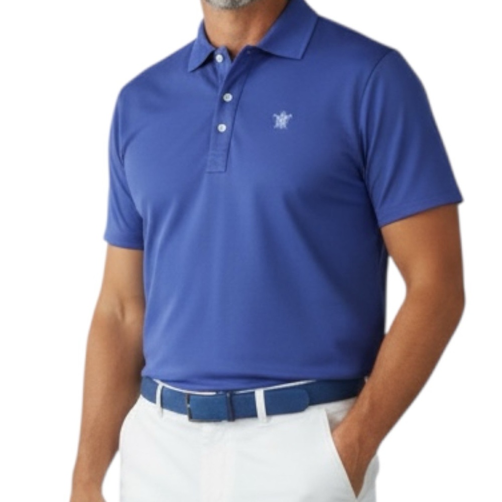 RLX Ralph Lauren Polo Golf Purple Short Sleeve Men’s Shirt